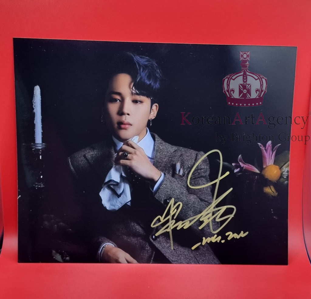 BTS Jimin 10inches Autograph – Autographs
