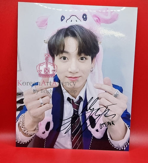 BTS Jungkook 10inches Autograph – Autographs