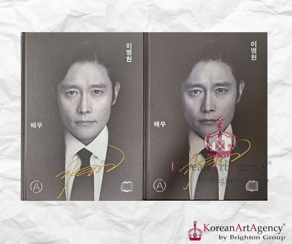 The Actor LEE BYUNG HUN - AUTOGRAPHED "30 years Anniversary book"