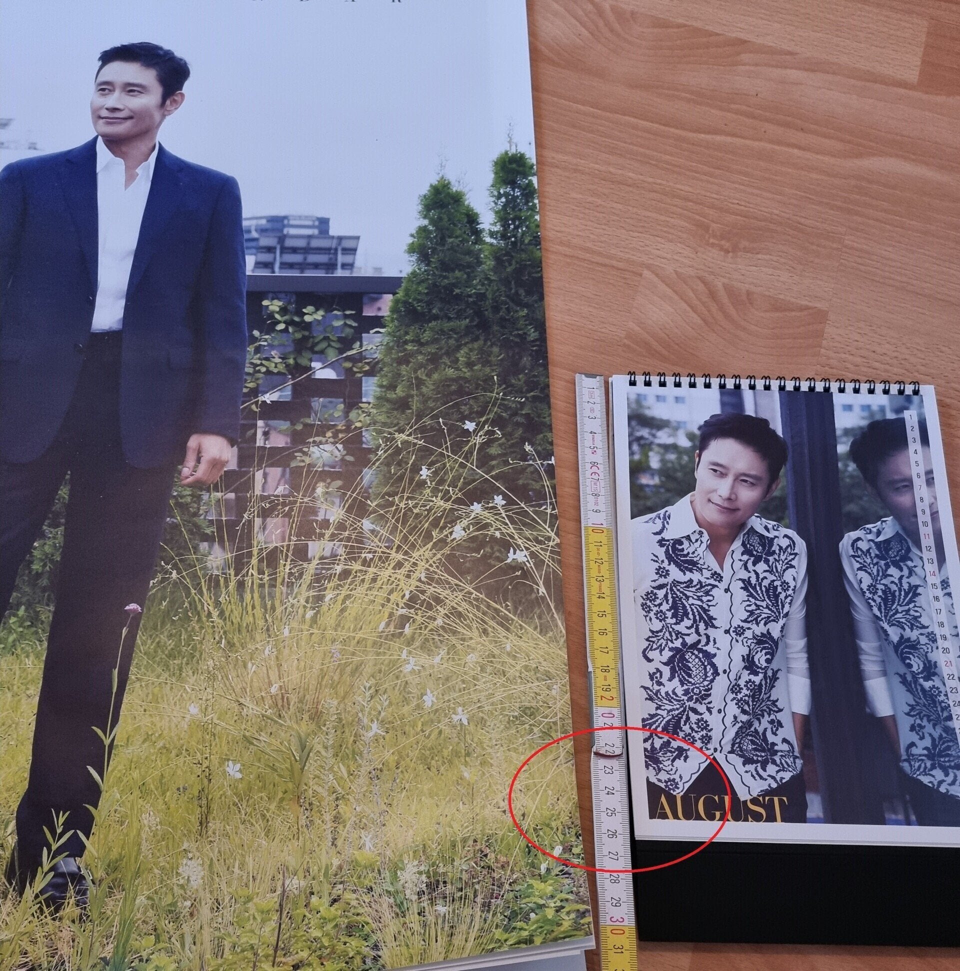 Lee Byung Hun Limited Edition Calendar 2022