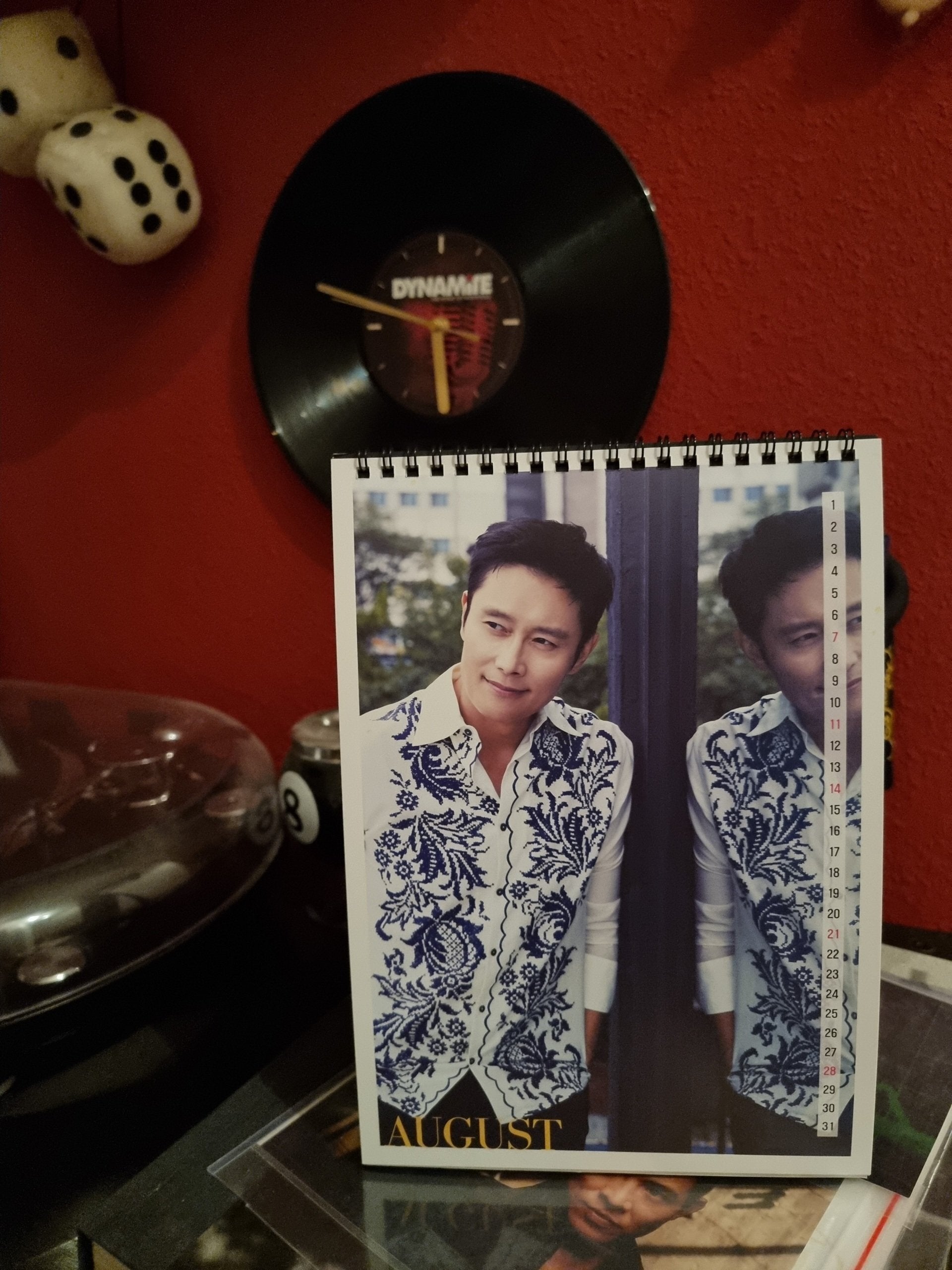Lee Byung Hun Limited Edition Calendar 2022