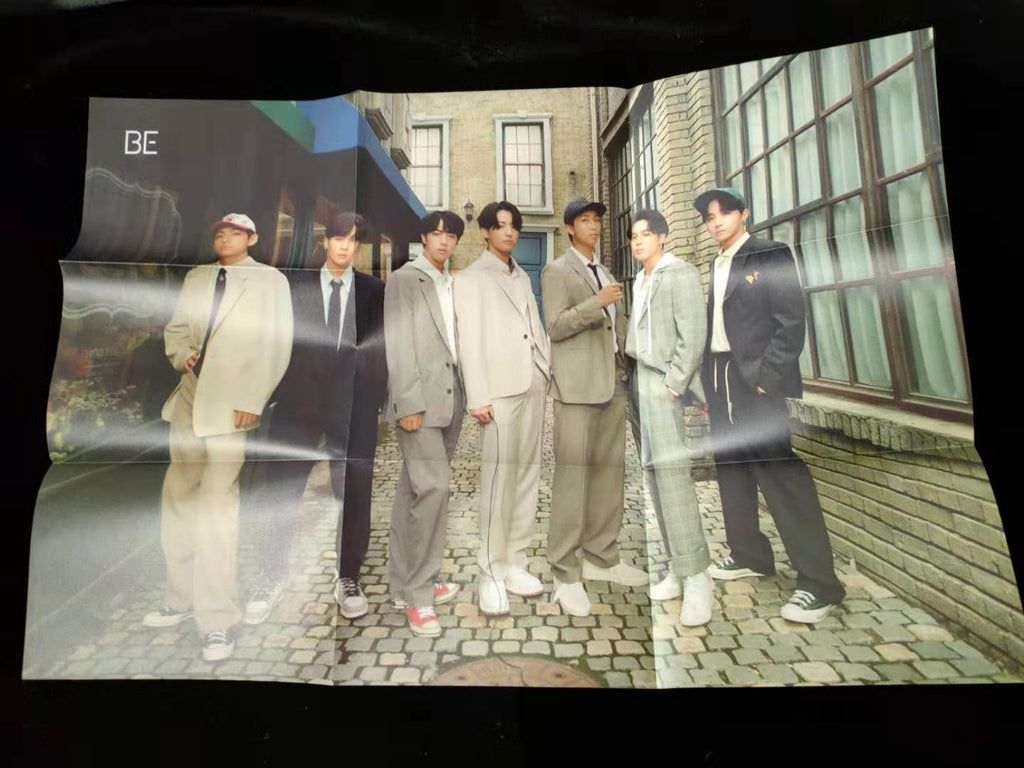 BTS BE Album Autographed Jimin, Jin, V, Jhope, Jungkook, RM, Suga