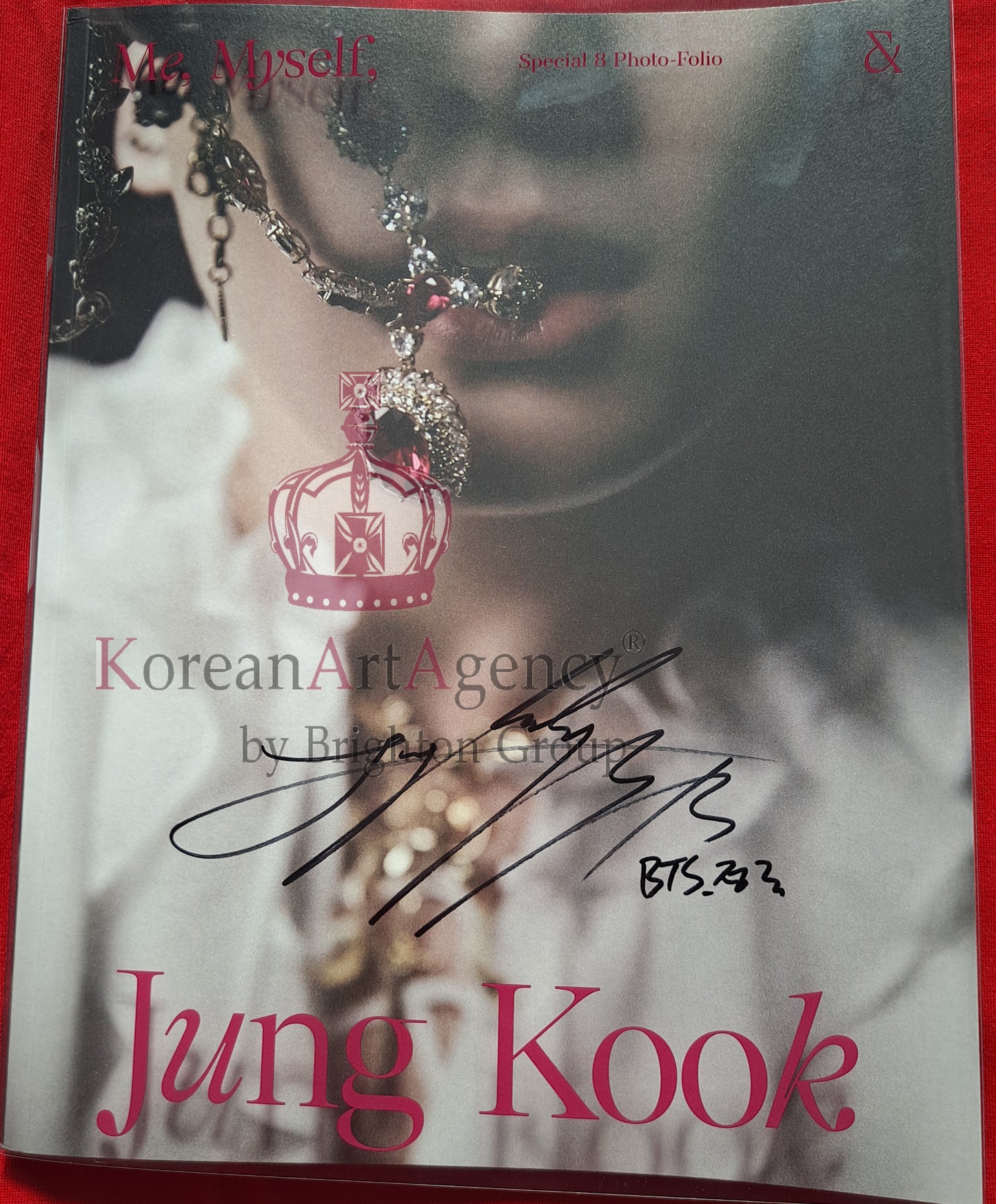 BTS Jungkook Photo-Folio Me, Myself, and Jungkook: Time Difference Special 8 Autograph