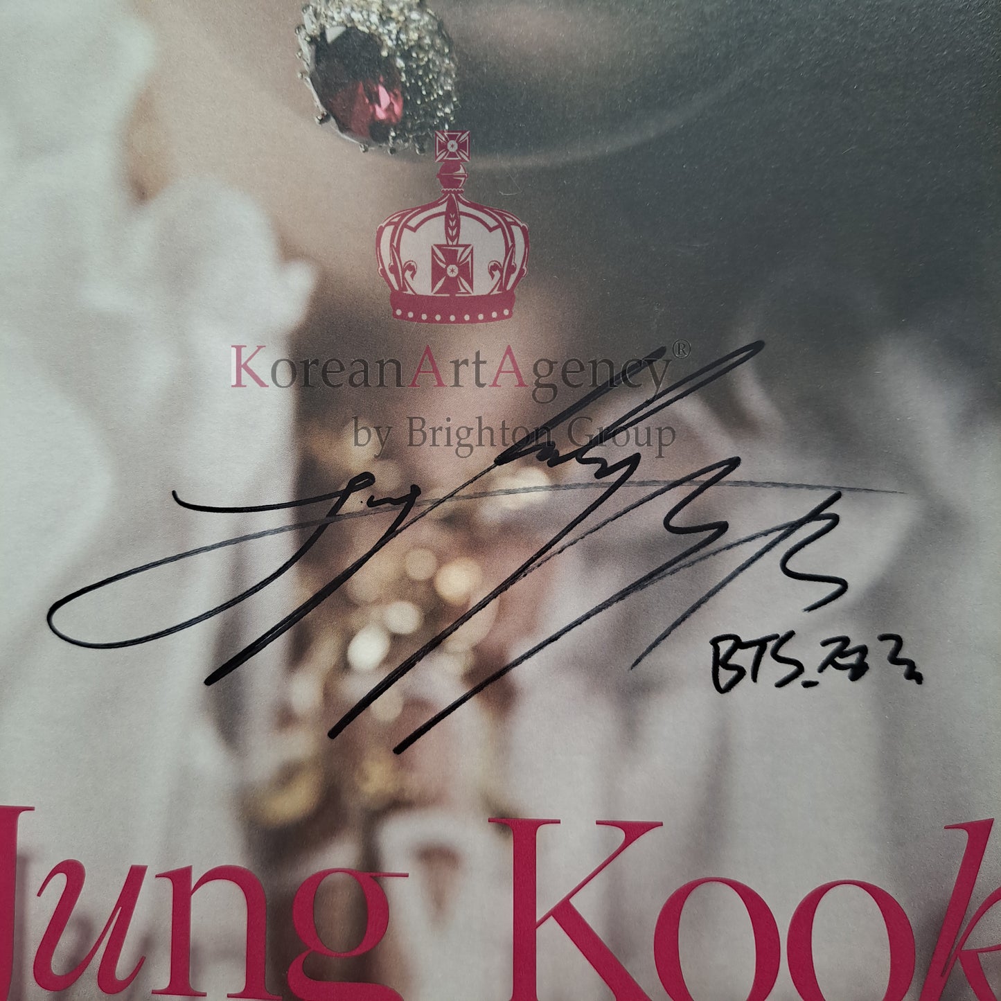 BTS Jungkook Photo-Folio Me, Myself, and Jungkook: Time Difference Special 8 Autograph