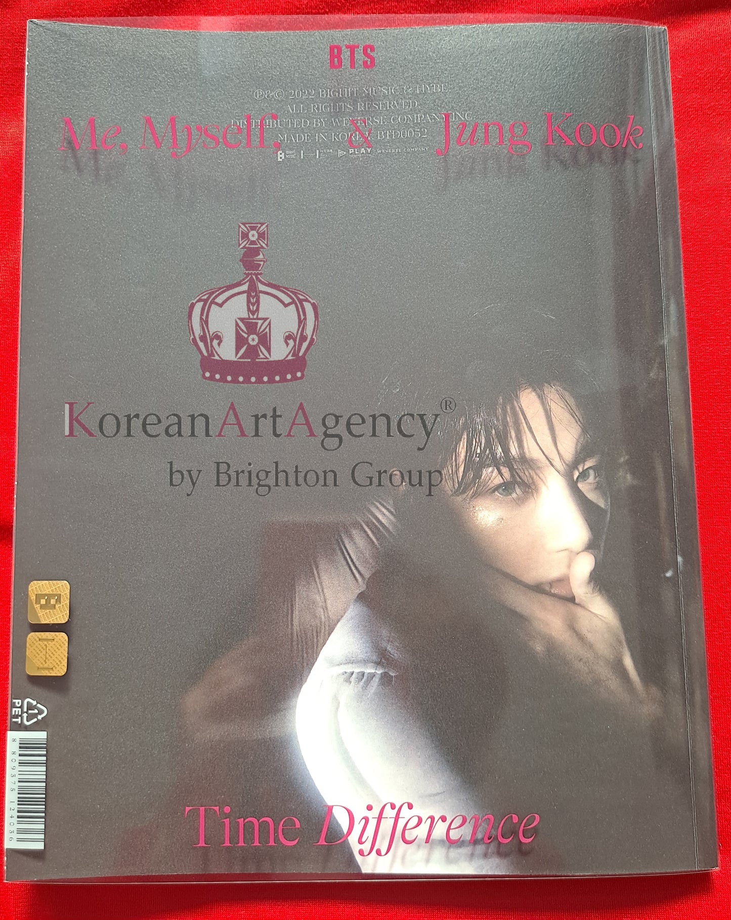 BTS Jungkook Photo-Folio Me, Myself, and Jungkook: Time Difference Special 8 Autograph