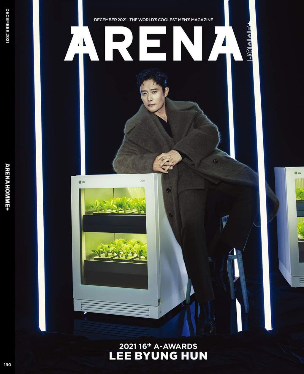 Limited edition Arena Homme+ Korea