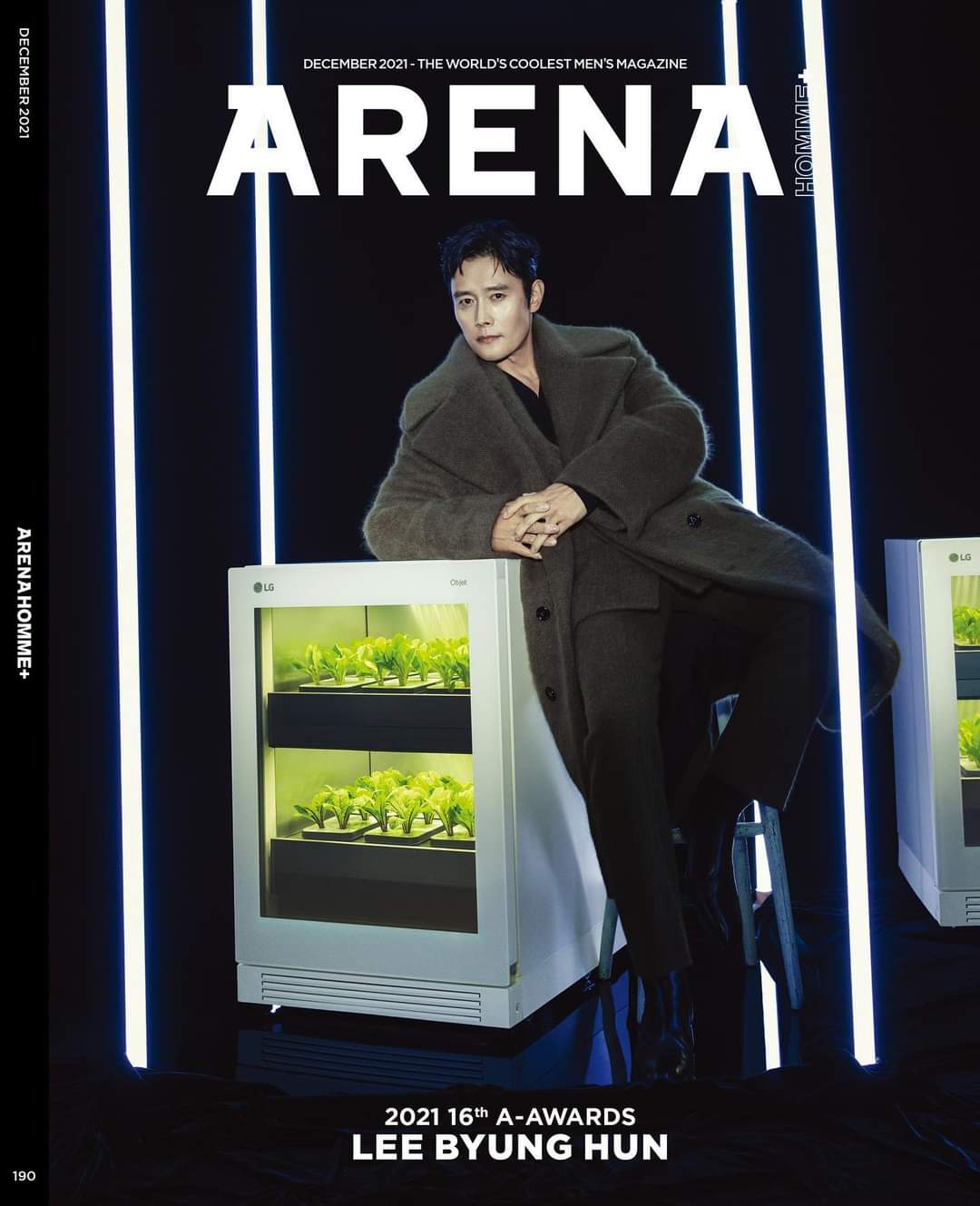 Limited edition Arena Homme+ Korea