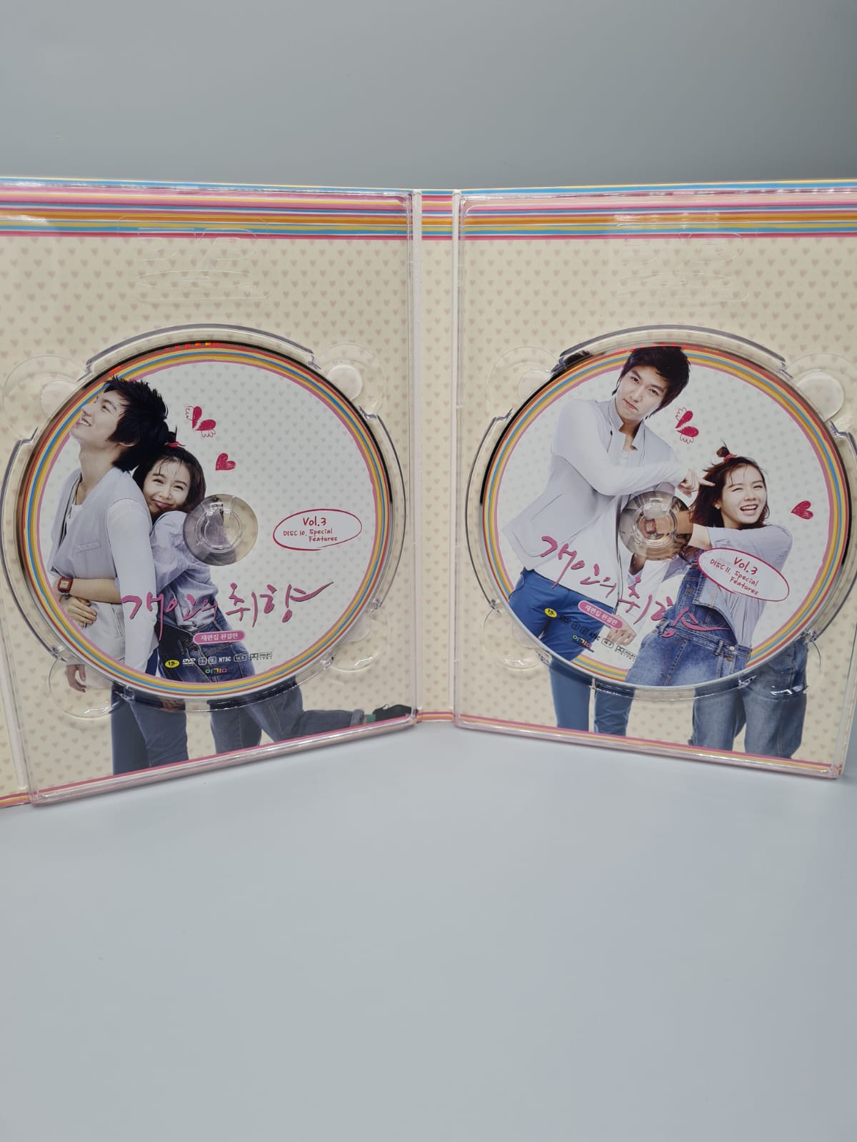 Personal Taste Korean Drama DVD 11 Disc RARE!!!!!!!!  Re-Edited Autographed Lee Min Ho So Ye Jin