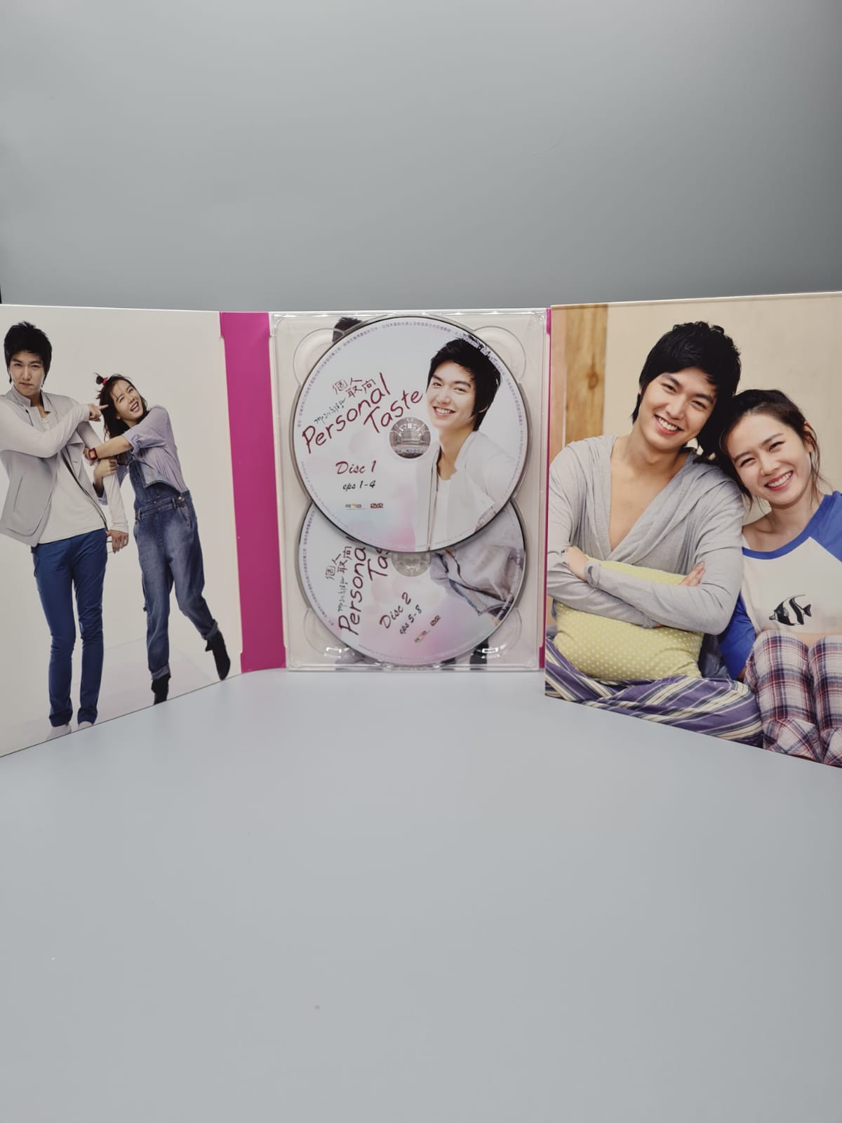 Personal Taste Korean Drama DVD 11 Disc RARE!!!!!!!!  Re-Edited Autographed Lee Min Ho So Ye Jin