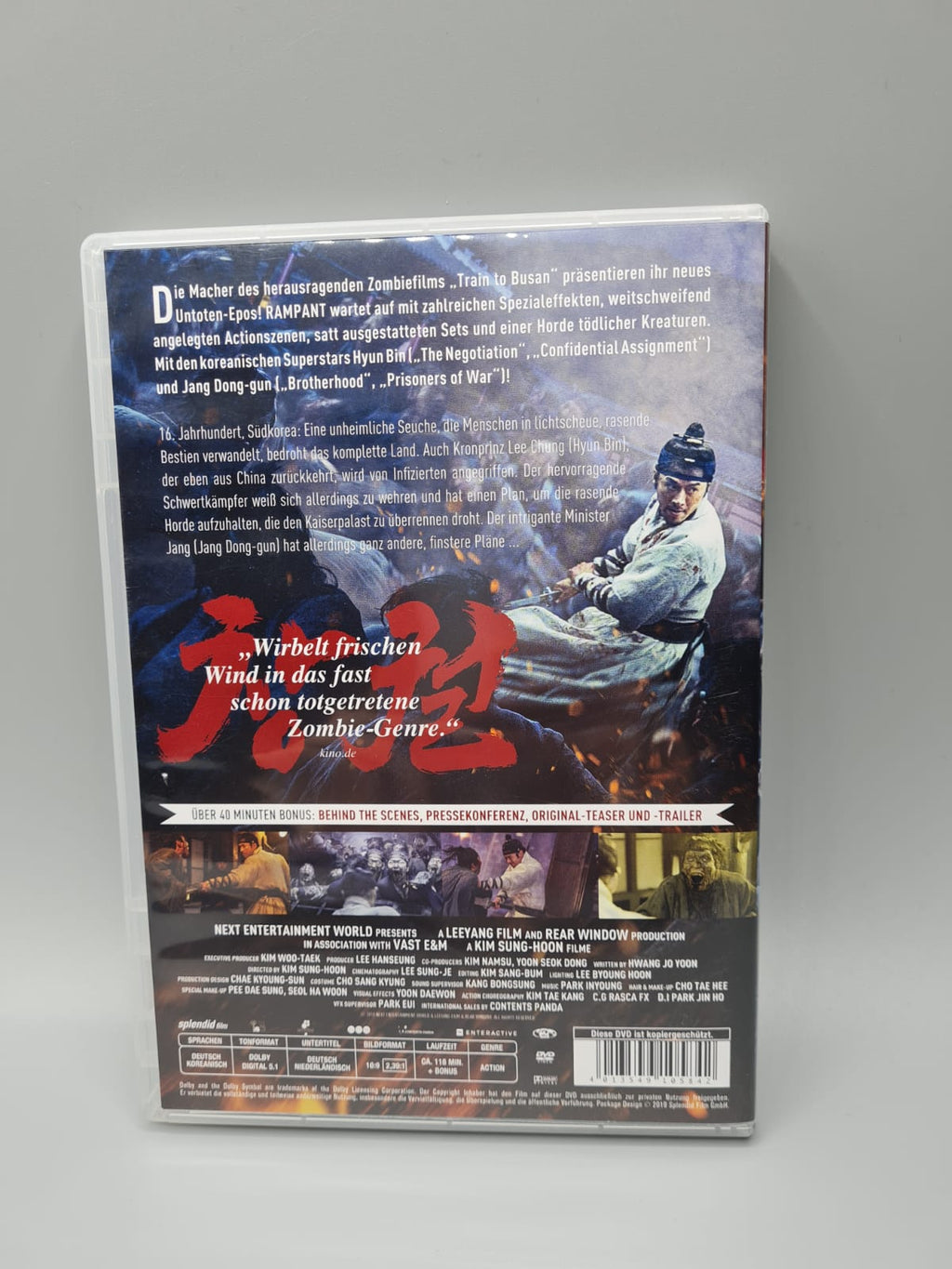 Rampant Korean Movie DVD Normal Edition English Subtitle Hyun Bin Jang Dong Gun