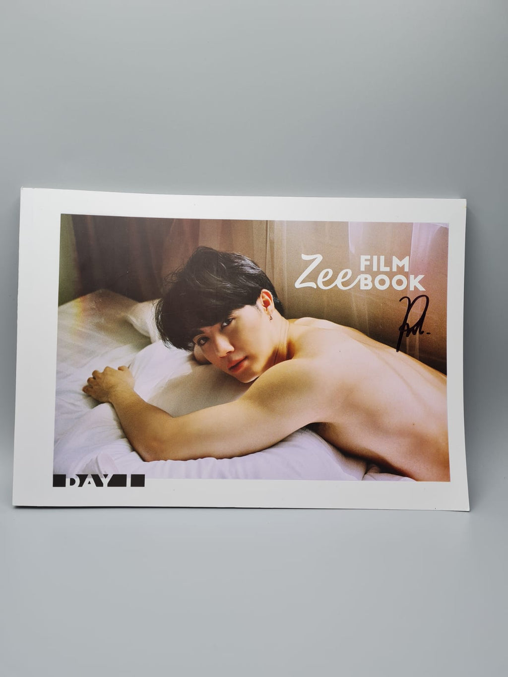 WHY R U - Zee Pruk Film Book Set Day 1 or Day 2 + Photocards Autographed