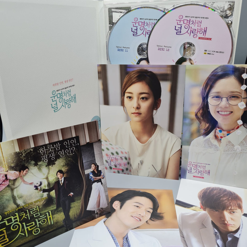 Fated to Love You Korean Series Box Set Director's Cut Limited Edition Autographed Jang Hyuk Jang Na Ra Choi Jin Hyuk