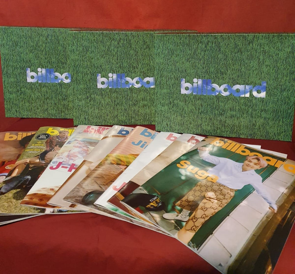 Billboard 2021 Limited Edition Collector’s Box Set featuring BTS