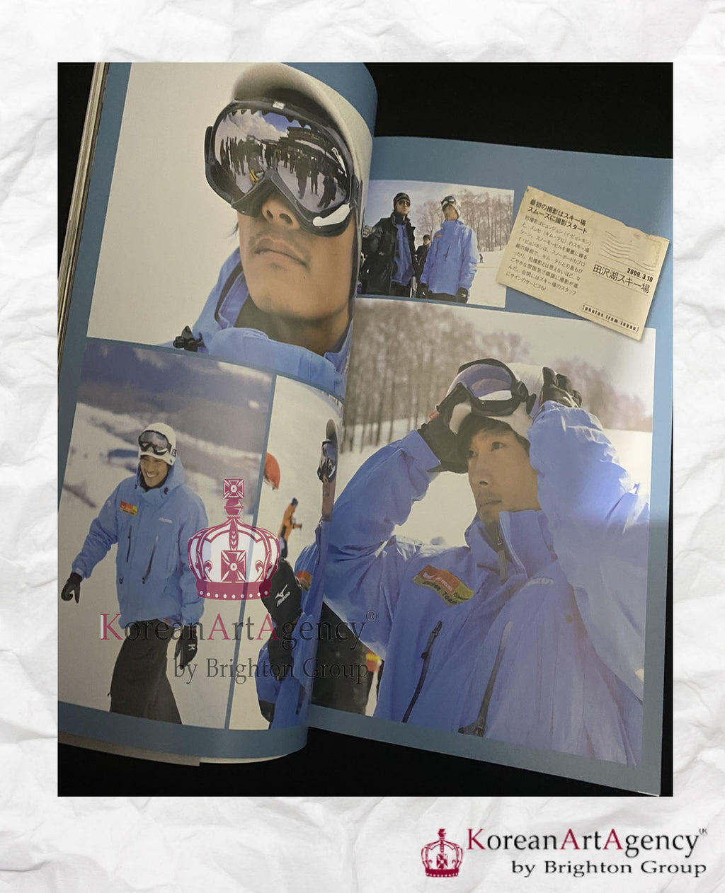 IRIS BOOK Korean Drama Lee Byung Hun Autographed