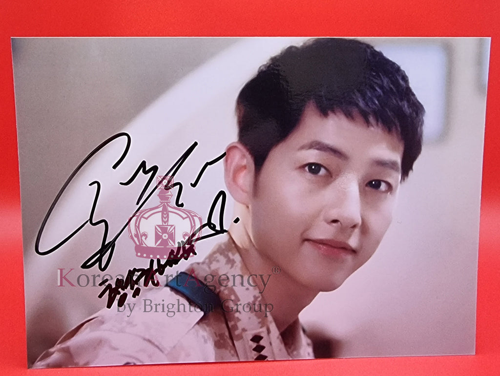 Song Joong Ki Autograph – Film & Merchandise
