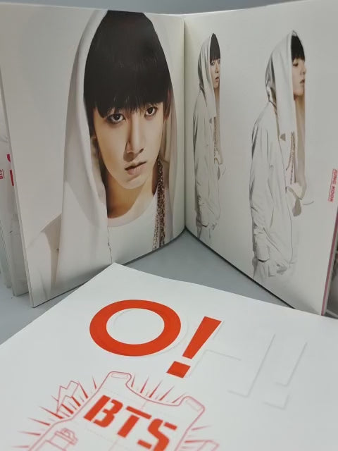 BTS O!RUL8,2? Oh! Are you late, too 1st Mini Album Suga Jin V Jungkook RM JHope Jimin Autographed LIMITED RARE